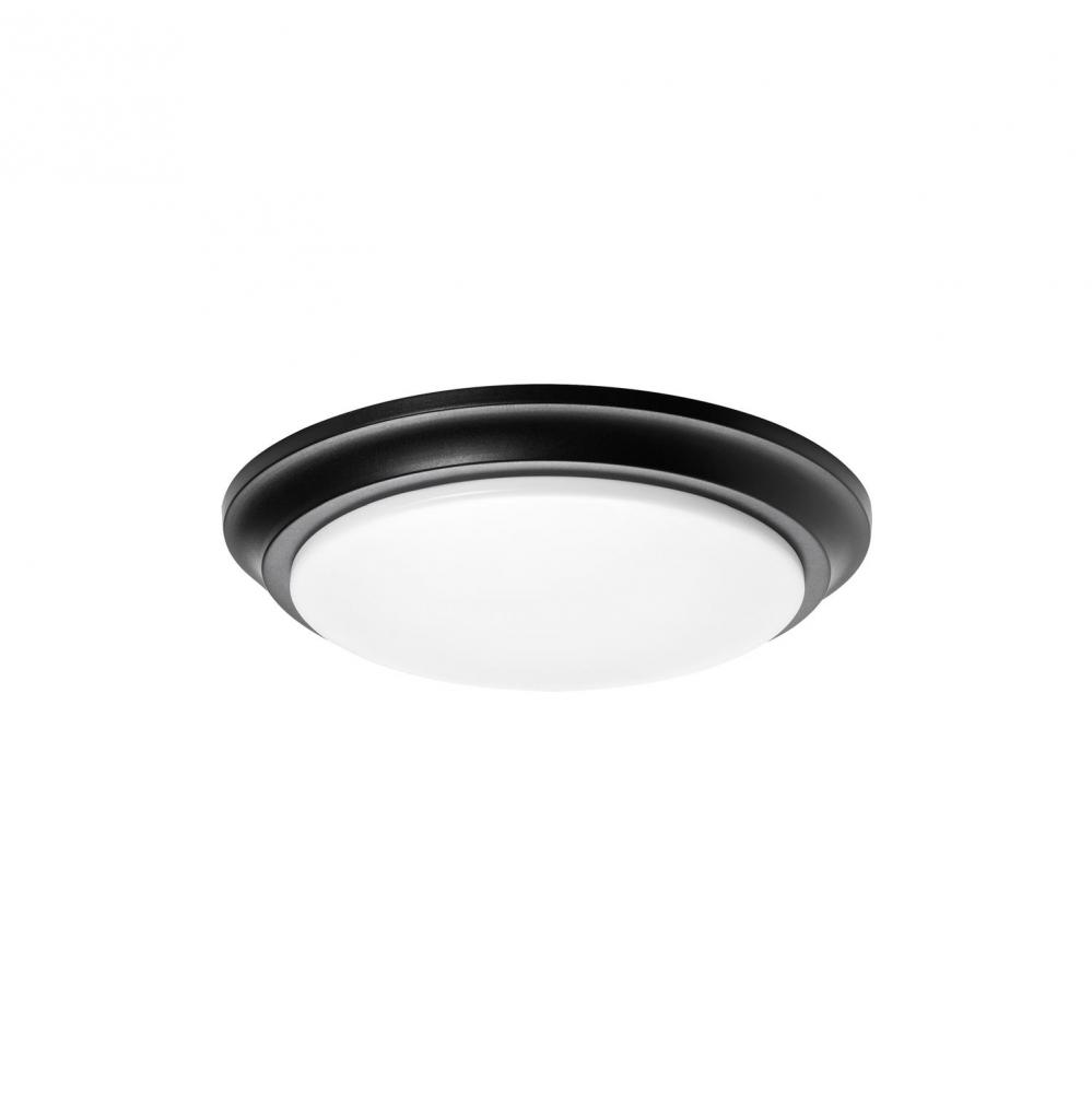 Baron 12'' Flush Mount Led 17W 120V BK