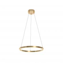 AFX Lighting, Inc. GLOP24L30D1SB - Glo 24In Pendant Led 30W 120V,3000K,SB