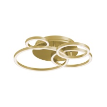 AFX Lighting, Inc. ORBF18LAJD1LB - Orbit 18'' LED Semi Flush Mount, 120V, 38W, 5 CCT, LB