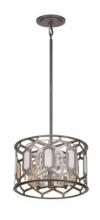 Minka-Lavery 3585-795 - Hexly - 3 Light Semi Flush and Pendant