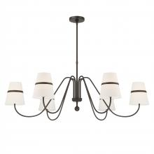 Minka-Lavery 3736-872 - Althia 43.75" 6-Light Chandelier