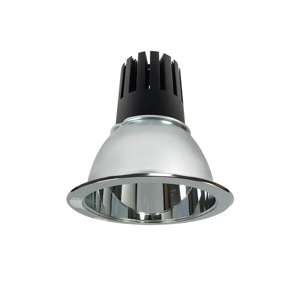 6" Sapphire III Round Open Reflector for Integral EM Test Switch, 2500lm, 3000K, Flood Optic,