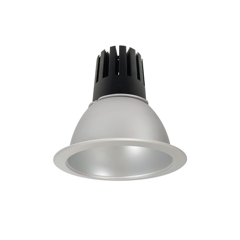 6" Sapphire III Round Open Reflector for Integral EM Test Switch, 2500lm, 4000K, Flood Optic,