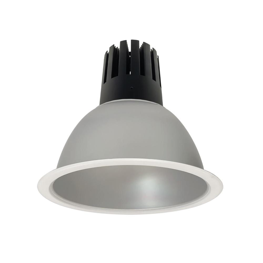 8" Sapphire III Round Open Reflector, 4500lm, 4000K, Flood Optic, Haze Reflector/Matte Powder