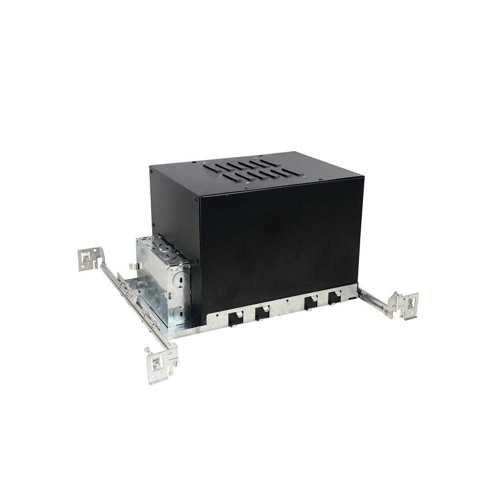 6" Sapphire III Adjustable Non-IC New Construction Housing, 46W / 4500lm, 120V Input, Phase