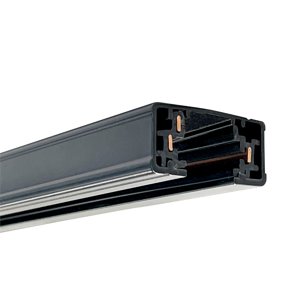 12' One-Circuit Track, Black Finish