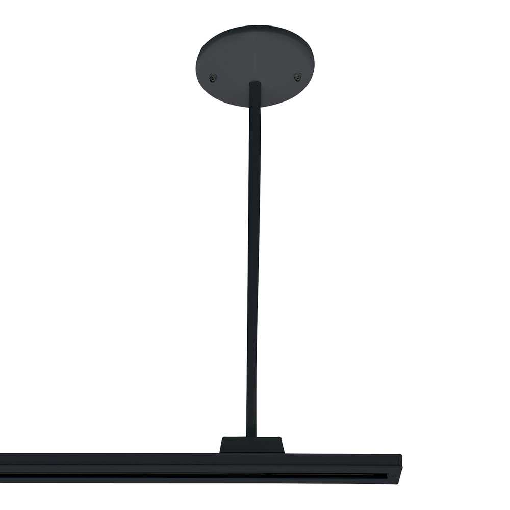 96" Pendant Assembly Kit for Track Systems, Black Finish