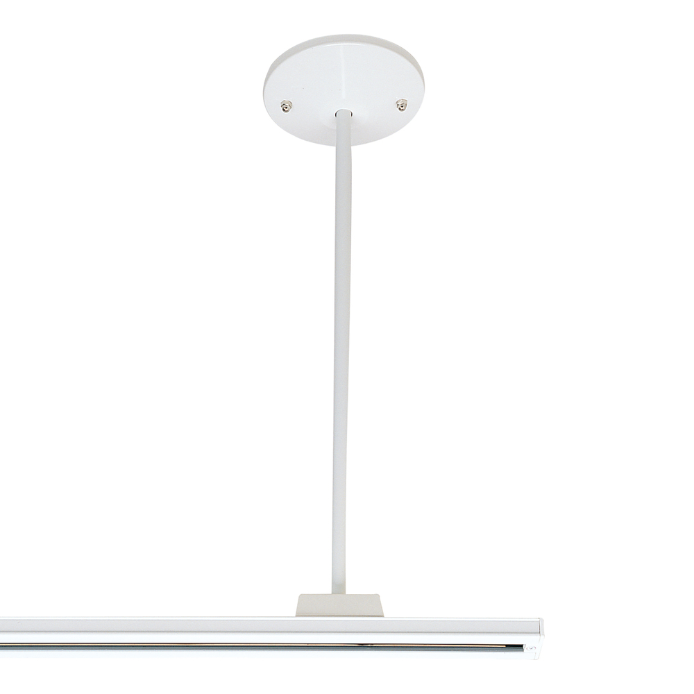 72" Pendant Assembly Kit for Track Systems, White Finish