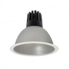 Nora NC3-81L635SHZMPW - 8" Sapphire III Round Open Reflector, 5500lm, 3500K, Spot Optic, Haze Reflector/Matte Powder