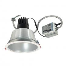 Nora NCR3-81L330SC01HZMPW - 8" Sapphire III Retrofit, Haze Reflector/Matte Powder White Flange, 120V; 0-10V Dimming, 2500lm