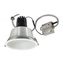 Nora NCR3-81L635FP01MPW - 8" Sapphire III Retrofit, Matte Powder White Reflector/Matte Powder White Flange, 120V; Phase