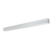 Nora NLUD-4334A - 4' L-Line LED Indirect/Direct Linear, 6152lm / Selectable CCT, Aluminum Finish
