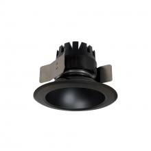 Nora NRM3-51L230FBB - 5" Marquise III Round Open Reflector, 1500lm, 3000K, Flood Optic, Black Reflector/Black Flange