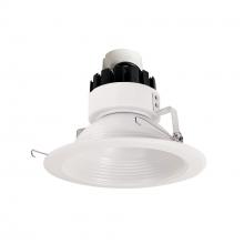 Nora NRMC3-62L130SWW - 6" Marquise III Retrofit, White Baffle/White Flange, 120-277V; 0-10V Dimming, 1300lm / 12W,