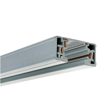 Nora NT-2302S - 4' Two-Circuit Track, Silver Finish