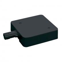 Nora NT-2348B/7.5A - Live End Feed w/ Current Limiter, 7.5 Amps, Two-Circuit Track, Black Finish