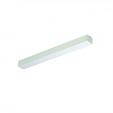 Nora NUD-6824/50W - 24" Bravo FROST LED Linear, 500lm/ft, 13W, 5000K, White Finish