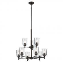Kichler 43672OZCLR - Chandelier 9Lt