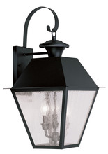 Livex Lighting 2168-04 - 3 Light Black Outdoor Wall Lantern