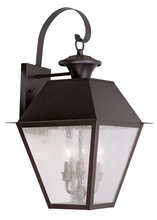 Livex Lighting 2168-07 - 3 Light Bronze Outdoor Wall Lantern