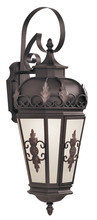 Livex Lighting 2193-07 - 1 Light Bronze Outdoor Wall Lantern
