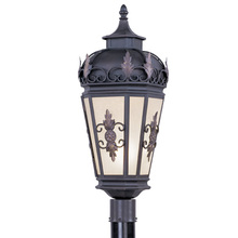 Livex Lighting 2198-07 - 1 Light Bronze Outdoor Post Lantern