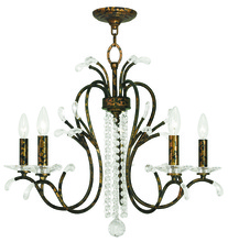 Livex Lighting 51005-71 - 5 Light VBR Chandelier