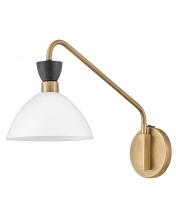 Lark 83250BK-CO - Medium Single Light Plug-In Sconce