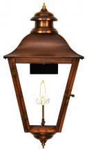 The Coppersmith SS44G - The CopperSmith State Street 33" Tall Copper Gas Wall Mount Outdoor Light Lantern Sconce