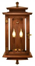 The Coppersmith TR25E - The CopperSmith Biltmore Collection Traveler 25" Tall Copper Electric Wall Mount Outdoor LT Lant