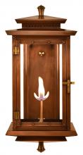 The Coppersmith TR25G - The CopperSmith Biltmore Collection Traveler 25" Tall Copper Gas Wall Mount Outdoor Light Lanter