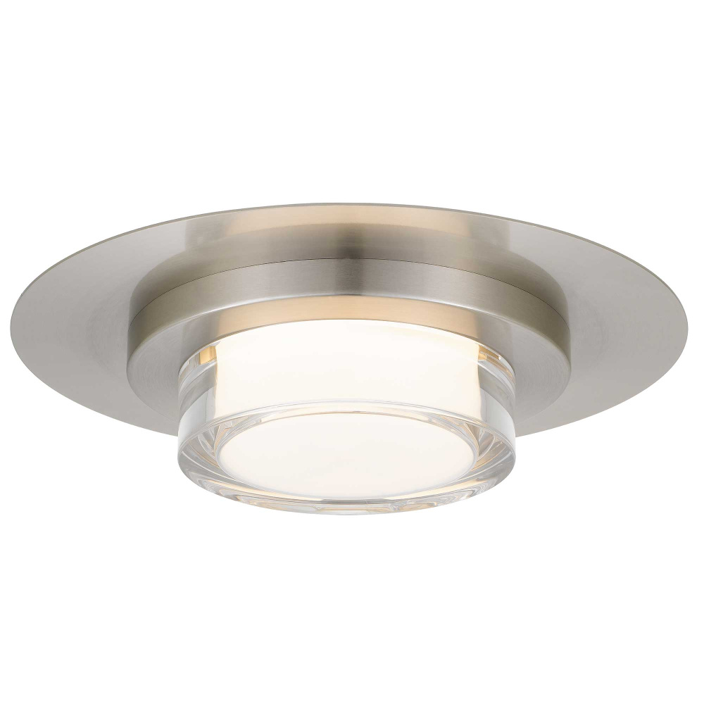 Plate Round LED Flush Mount D12