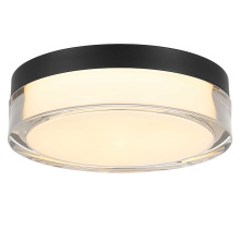 Alteck, LLC AFM0017-3CCT-W-BK - Sunspot LED Flush Mount D9