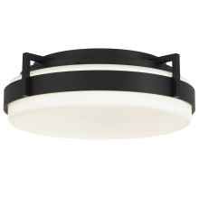 Alteck, LLC AFM0086-5CCT-W-BK - Ted LED Flush Mount D15