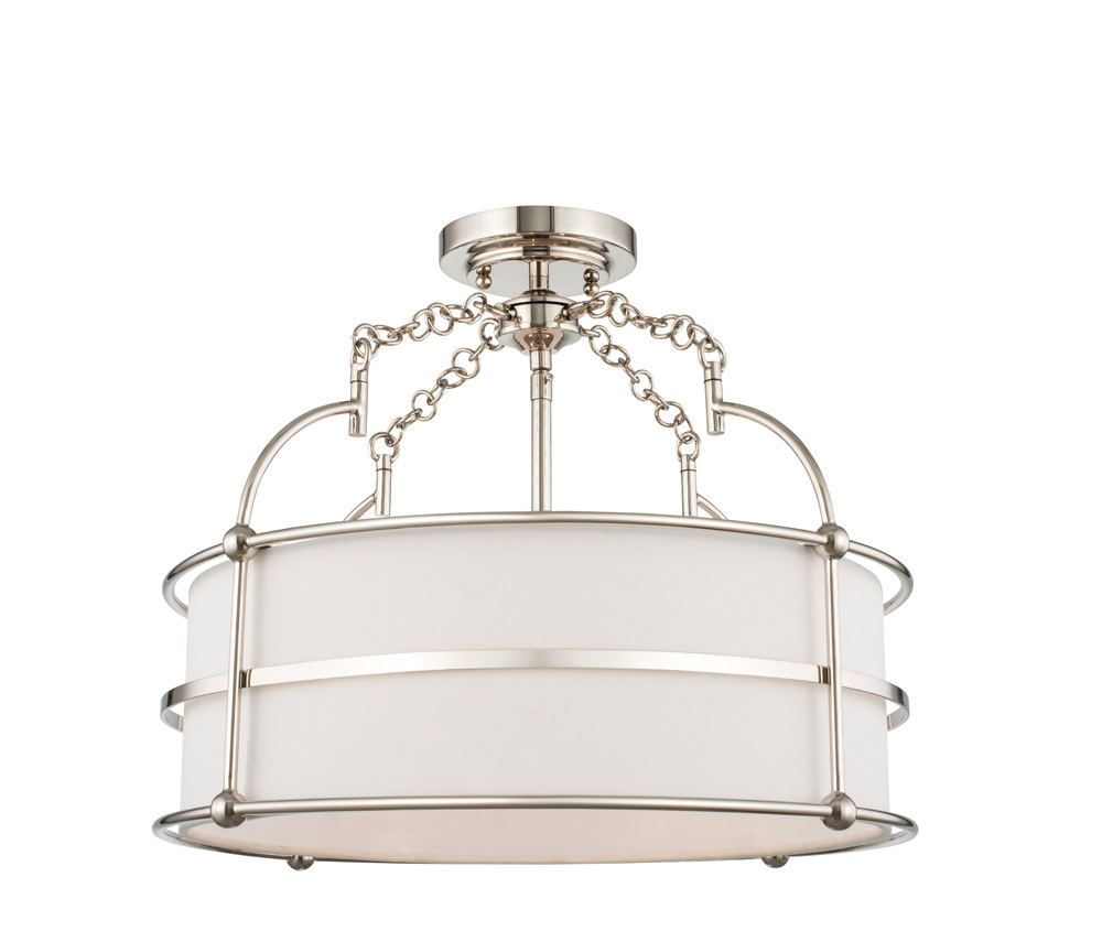 Carson 18 Inch Convertible Pendant / Semi Flush