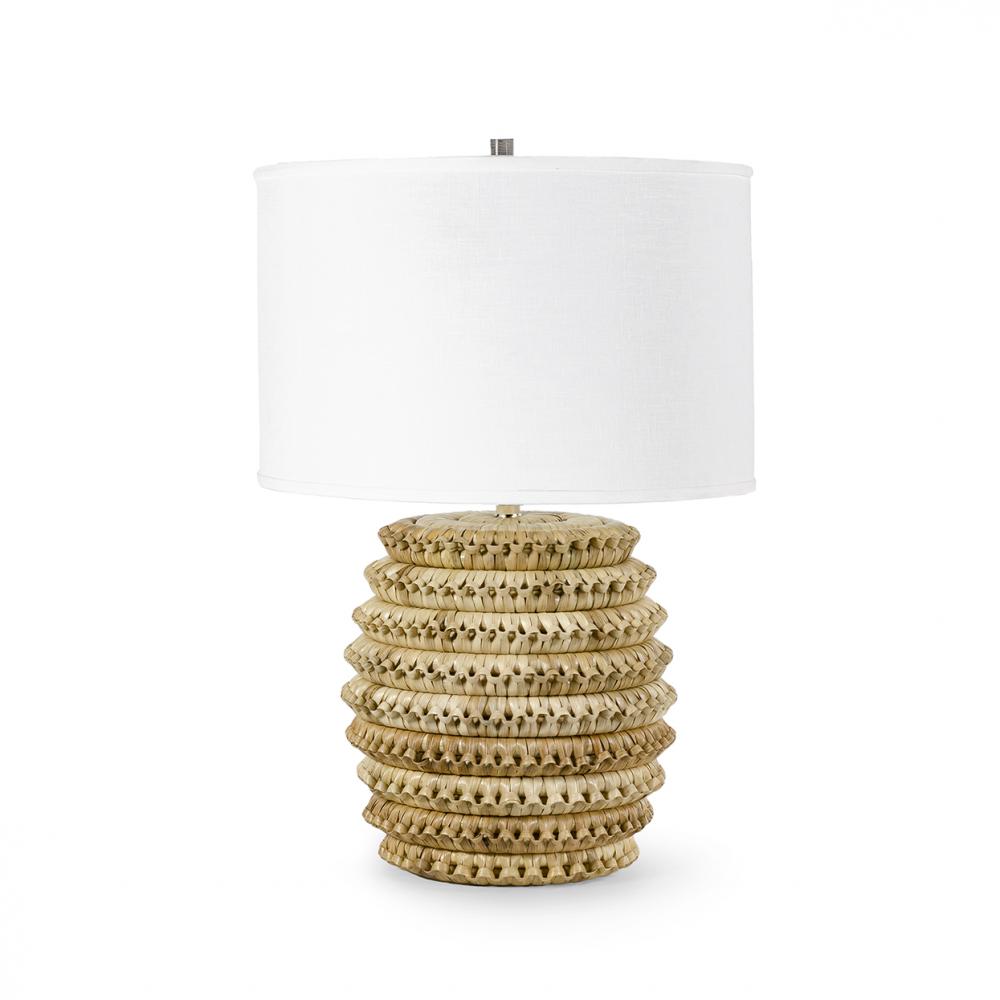 KENIS BRAIDED TABLE LAMP NATURAL