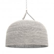 Palecek 2411-03 - GREEN OAKS OVERSIZED PENDANT WHITE SAND