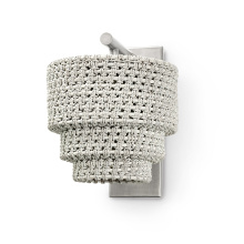 Palecek 2752-14 - VERANDA SCONCE WHITEWASH PEWTER