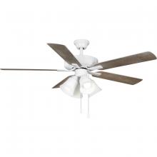Progress P250077-030-WB - P250077-030-WB 52IN CEILING FAN w/LT KIT