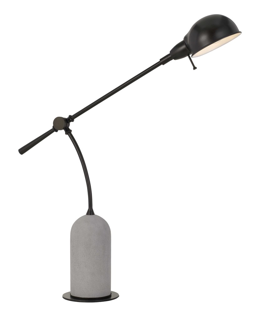 Johnstone Metal Balanced Arm Desk Lamp With Cement Base