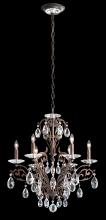 Schonbek 1870 FE7006N-22H - Filigrae 6 Light 120V Chandelier in Heirloom Gold with Heritage Handcut Crystal