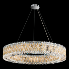 Schonbek 1870 RS8350N-22H - Sarella 27 Light 120V Pendant in Heirloom Gold with Heritage Handcut Crystal
