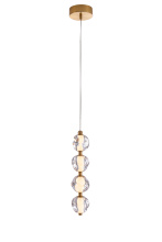 Craftmade 59490-SB-LED - Jackie 4 Light LED Pendant in Satin Brass