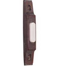 Craftmade BS3-RB - Surface Mount Thin Profile LED Lighted Push Button in Rustic Brick
