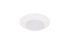 Craftmade X9306-W-LED - Slim Line 6" (7.5" Overall) 1 Light LED Flush in White