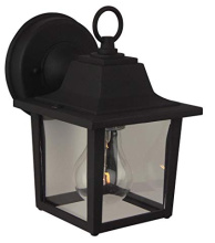 Craftmade Z190-TB - Coach Lights Cast 1 Light 8" Outdoor Wall Lantern in Textured Black