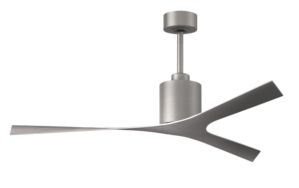 Molly - Ceiling Fan - Brushed Nickel Finish - Brushed Nickel Blades