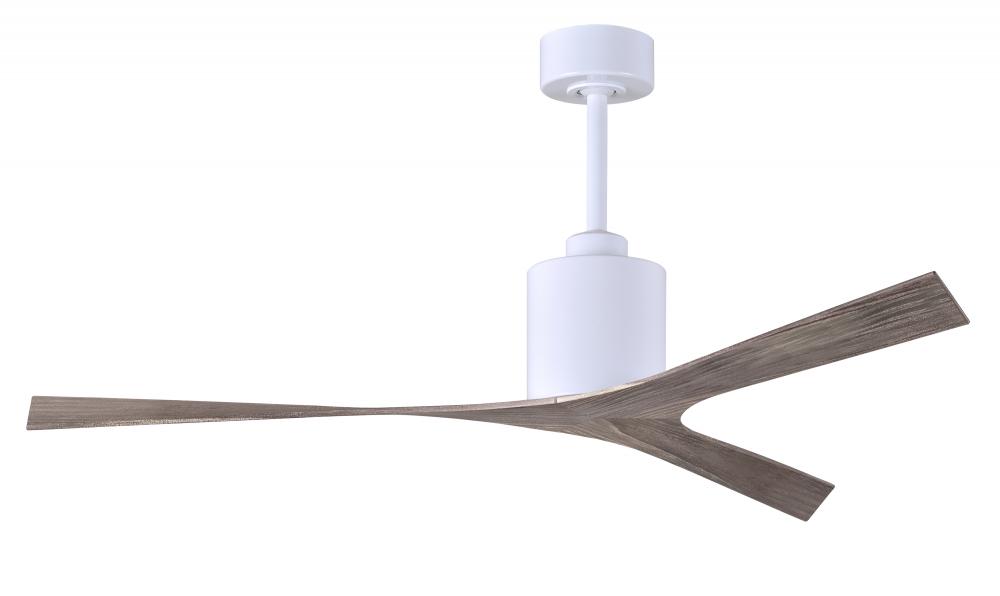 Molly - Ceiling Fan - Gloss White Finish - Old Oak Tone Blades
