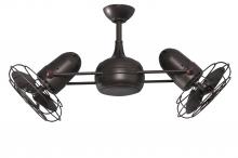 Matthews Fan Company DG-TB-MTL - Dagny - Rotational Ceiling Fan - Textured Bronze Finish - Metal Blades