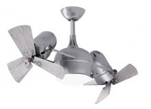 Matthews Fan Company DGLK-BN-WDBW - Dagny LK - Rotational Ceiling Fan - Integrated LED - Brushed Nickel Finish